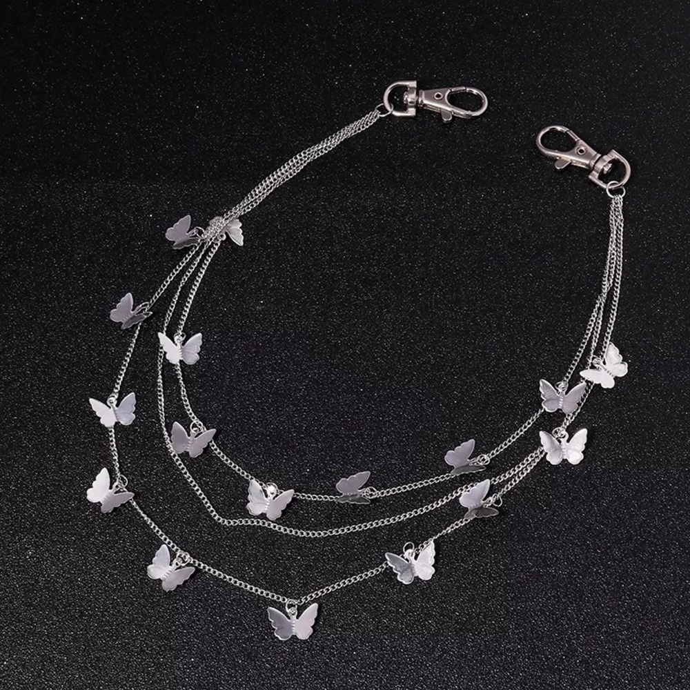 LAST ONE! rare butterfly waist belt chain 🦋 - Picture 2 of 3